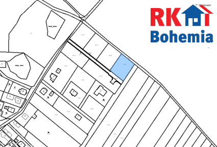 Prodej, stavební pozemek, 1312 m2, Petkovy, okr. Mladá Boleslav - Fotka 4