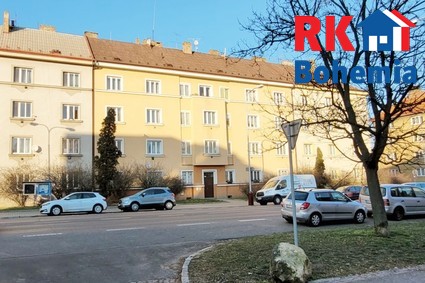 Prodej bytu 2+1, Mladá Boleslav, ul. Jičínská - pohled na dům