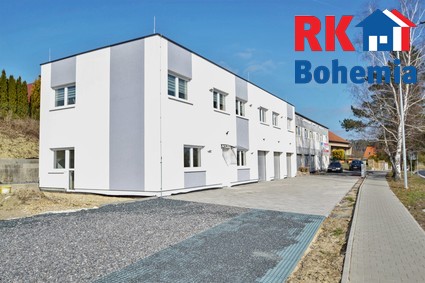 Pronájem novostavby bytu 3+kk v Poříčanech u Českého Brodu.