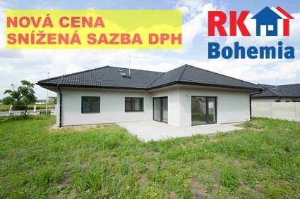Prodej novostavby rodinného domu 4+kk ve Vrbové Lhotě, výměra pozemku 826 m2 - SNÍŽENÁ SAZBA DPH!