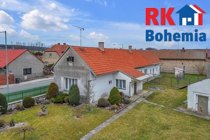 Prodej, rodinný dům, pozemek 2465 m2, Opolany, okr. Nymburk - Fotka 1