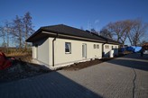 Prodej novostavby rodinného domu 3+kk ve Vrbové Lhotě, celková výměra pozemku 441 m2.