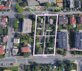 Jedinečná příležitost prodeje 4 pozemků s celk.pl. 3350m2 ve starých Čimicích uprostřed zástavby RD 